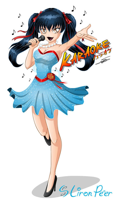 Sushi Girl Sings - Character Design