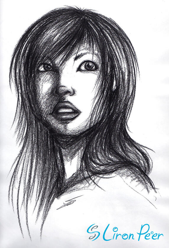 Asian Woman Sketch