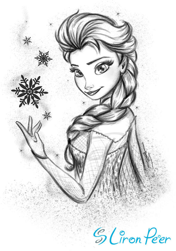 Disney's Elsa Fanart