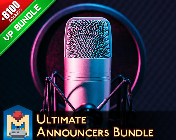 Ultimate Announcers Bundle Voice Pack