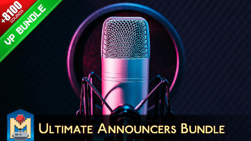 Ultimate Announcers Bundle Voice Pack
